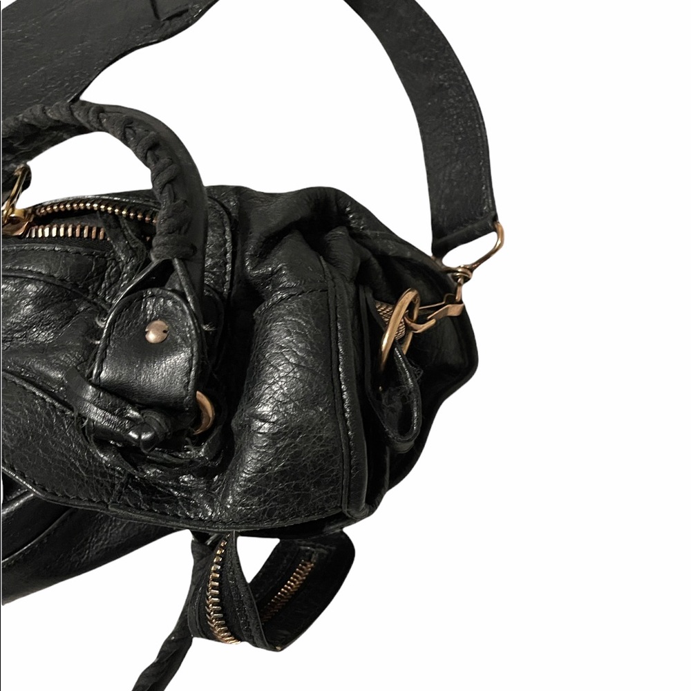 Balenciaga Black Leather Satchel - Picture 5 of 11